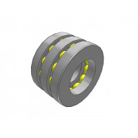 Двойные упорные шариковые подшипники - 52205 SKF Двойные упорные шариковые подшипники - 52205 SKF