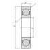 Подшипник BMI 6312/C3 шариковый радиальный фото 2 Подшипник BMI 6312/C3 шариковый радиальный фото 2