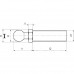 Винт опоры PEP.FZE13X5M12X45 Boteco фото 2