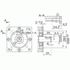 Модули линейного перемещения MLFI50086-B-ZR INA