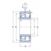 Подшипник роликовый сферический двухрядный SKF BS2-2212-2RS/VT143 фото 3 Подшипник роликовый сферический двухрядный SKF BS2-2212-2RS/VT143 фото 3