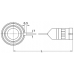 Сенсорные подшипники с неподвижным наружным кольцом - BMB-6209/080S2/UB108A SKF фото 2