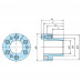 Муфта PL050-065TF Tsubaki фото 4